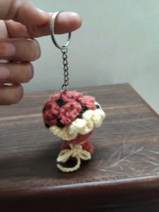 Handmade Crochet Keychain