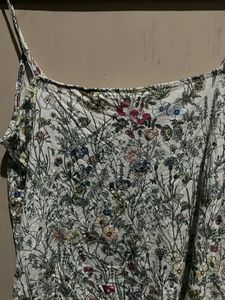 Floral Print Spaghetti Strap Top