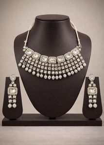 Bridal Diamond Necklace Set