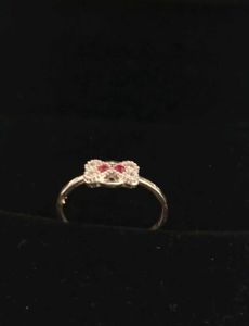 Sparkling Bow Ring