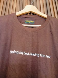 Brown Graphic T-Shirt