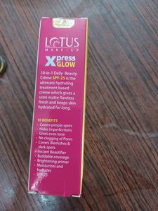 Beauty Cream Xpress Glow Lotus