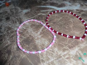 set of 2 +1 free Beaded Bracelet