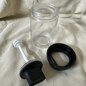 🆕 Glass Honey Pot with Dipper