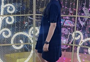 Classic Black Short Sleeve Dress
