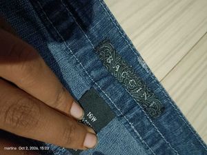 Stylish Denim Midi Skirt