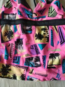 Halter Neck y2k Beach Vibes printed aesthetic top