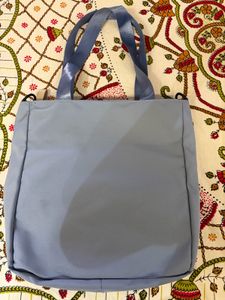 Stylish Two-Tone Tote Bag