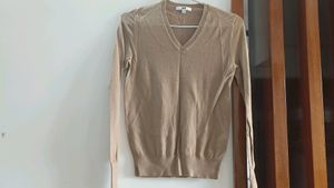 Cream Beige Full Sleeves Top 🤍