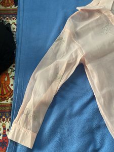 Sheer Dior Button-Up Shirt