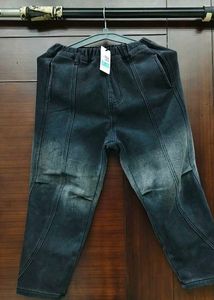 Black Wash warm Denim Jeans