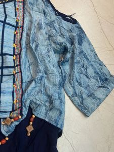 Blue Kurta