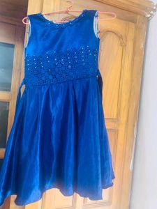 Blue Party Dress