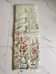 Floral Print Pakistani Lawn Suit Fabric
