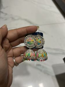 Designer Jhumka Earrings