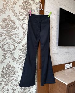 Flared Black Trousers