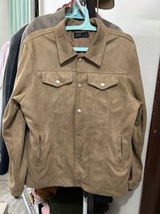 Suede Trucker Jacket