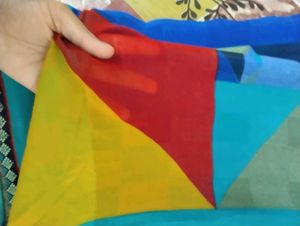 Women beautiful multi colour Saree🚫🚫