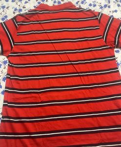 POLO-RAPA CLUB Red Collar Shirt – Bold &amp; Confident