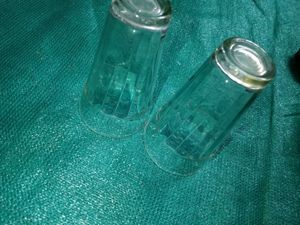 Vintage Faceted Glasses (Set of 2)