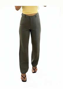 Highwaisted Grey Wide Leg Trousers🩶