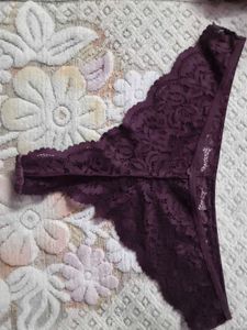 Sexy Purple Lace Briefs