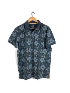 Dark Blue Printed T-Shirt (Men’s)