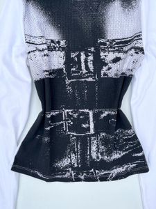 Printed Long Sleeve Top