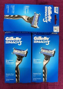Gillette New Mach 3 Razor Pack of Two
