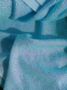 2 Mtr Sparkling Blue Fabric Piece