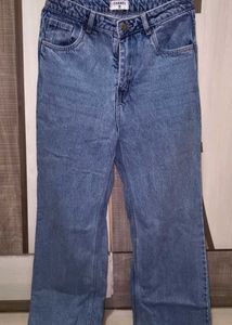 Chanel Classic Blue Denim Jeans