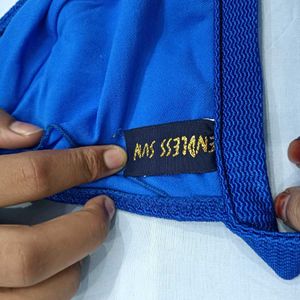 Royal🪔 Blue Halter Bikini Top