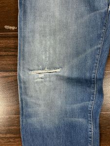 Diesel Distressed Blue Denim Jeans