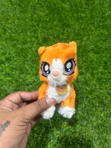 Mini Plush DOG BFF Orange White Best Furry Friend
