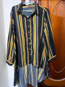 Striped Long Sleeve Tunic