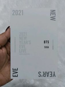 Suga New Year Eve Official Postcard