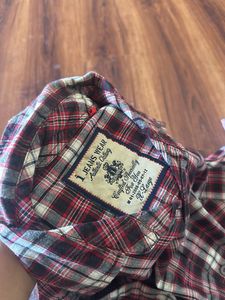 Double sleeve XL size shirt for men