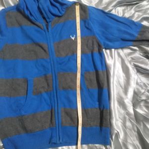 Allen Solly Zipper Hoodie Sweater For Kids