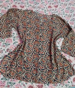 Boho Paisley Print Kurta
