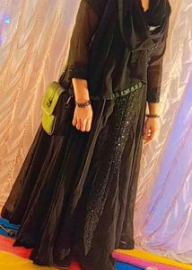 Elegant Black Kurta Set with Dupatta