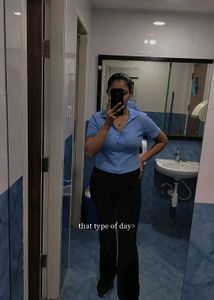 Sky Blue Polo Tee