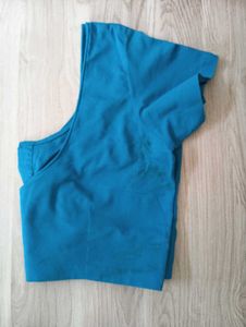 BLUE GEORGETTE SAREE
