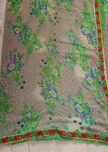 Floral Print Saree