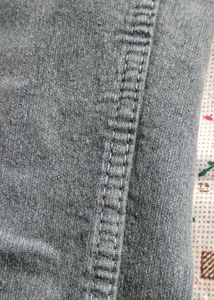 Wide Leg Denim Pants