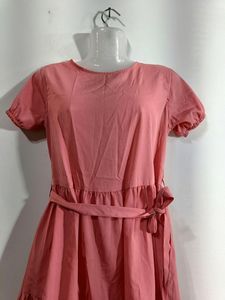 Here &amp; Now Peach Dress (Women)