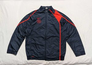 Nike "90" Navy & Red Windbreaker Jacket