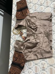 Full stitched Dhavani - Half saree