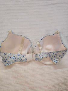 Floral Print Padded Bra