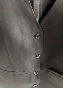 Chic Formal black waistcoat