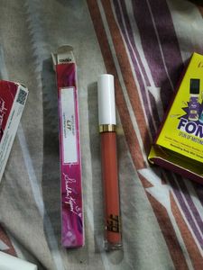 MyGlamm LIT Liquid Matte Lipstick pie hunt